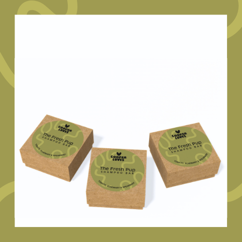 The Fresh Set of 3 Dog Shampoo Bars