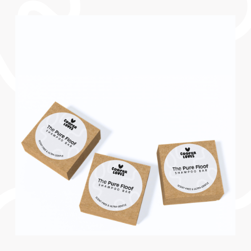 The Pure Set of 3 Dog Shampoo Bars